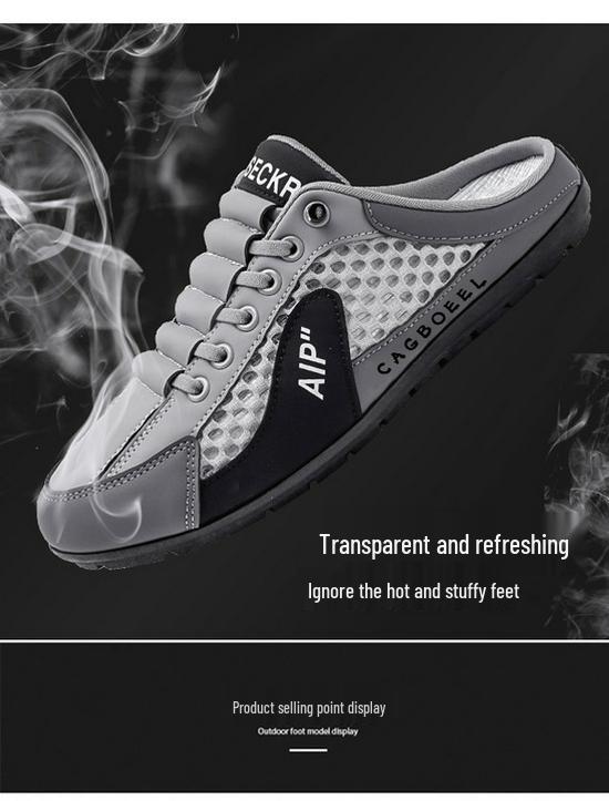 Men's Summer Lace-Up Slip-On Casual Sneakers