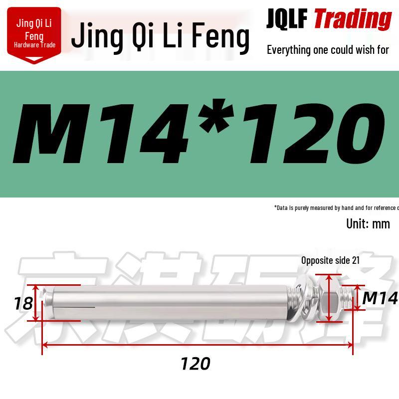 304 Stainless Steel Expansion Bolt - National Standard Screw Nail