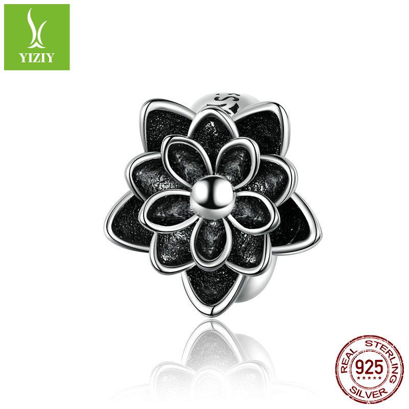 

Бусины-разделители из стерлингового серебра 925 пробы для европейских и американских модных браслетов - SCC1196 Silver