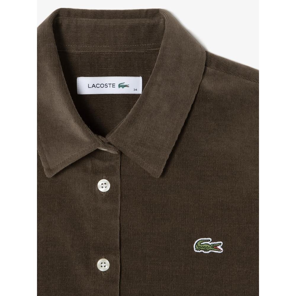 Lacoste Women S Corduroy Shirt Cf336e 54n Shi q2nCf336e 54nShi