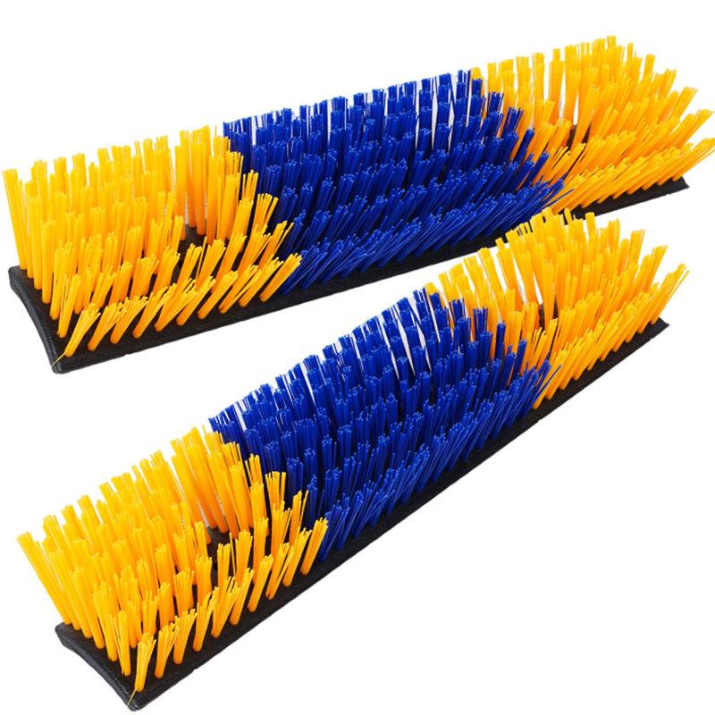 Dual-Sided Livestock Body Brush for Cattle and Horses - Hard Bristle for Scratching and Massaging