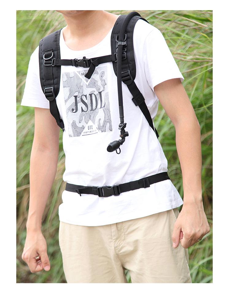 Military Tactical Hydration Pack: Waterproof Backpack for Hiking, Camping, and Cycling.