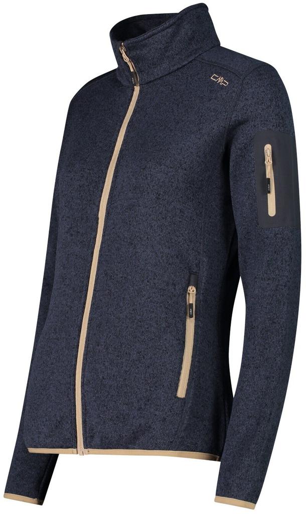Jacket CMP Woman Fleece Jacket (3H14746) Titanium/sesame