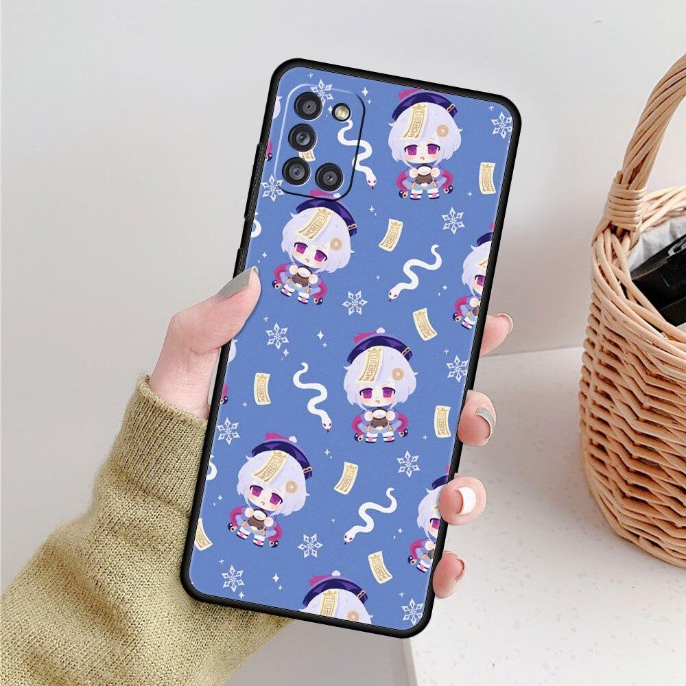 Shell Capa For Samsung Galaxy A12 A52 A51 A72 A02s A32 4G A71 A31 A41 A21s A13 A73 A23 A53 A33 A03s A22 Genshin Impact Case