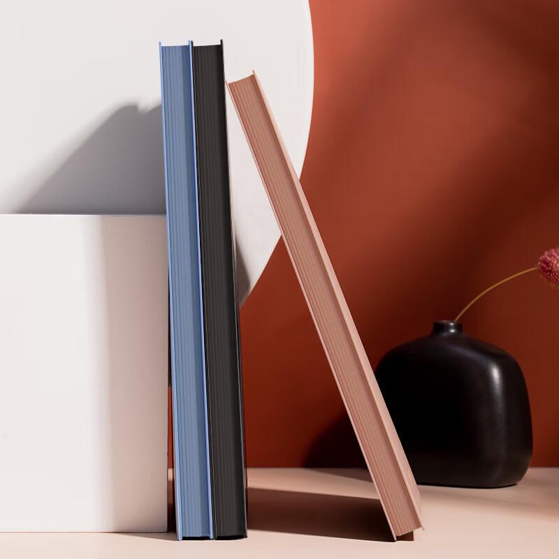 Deli A5 Leatherette Business Notebook (2-Pack)