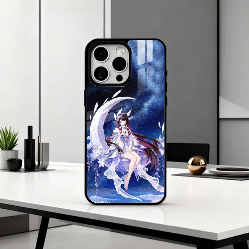 C-Cool G-Genshin-Impact-columbina Phone Case For iPhone17,16,15,14,13,12,11 Plus,Pro Max Magnetic For Magsafe Wireless Charging
