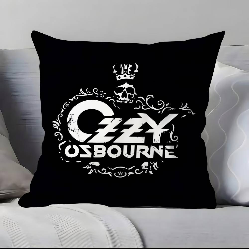 O-Ozzy Osbourne Band Lead Singer Pillow Case Pillowcase Soft Skin Friendly & Comfortable with a Hidden Zipper