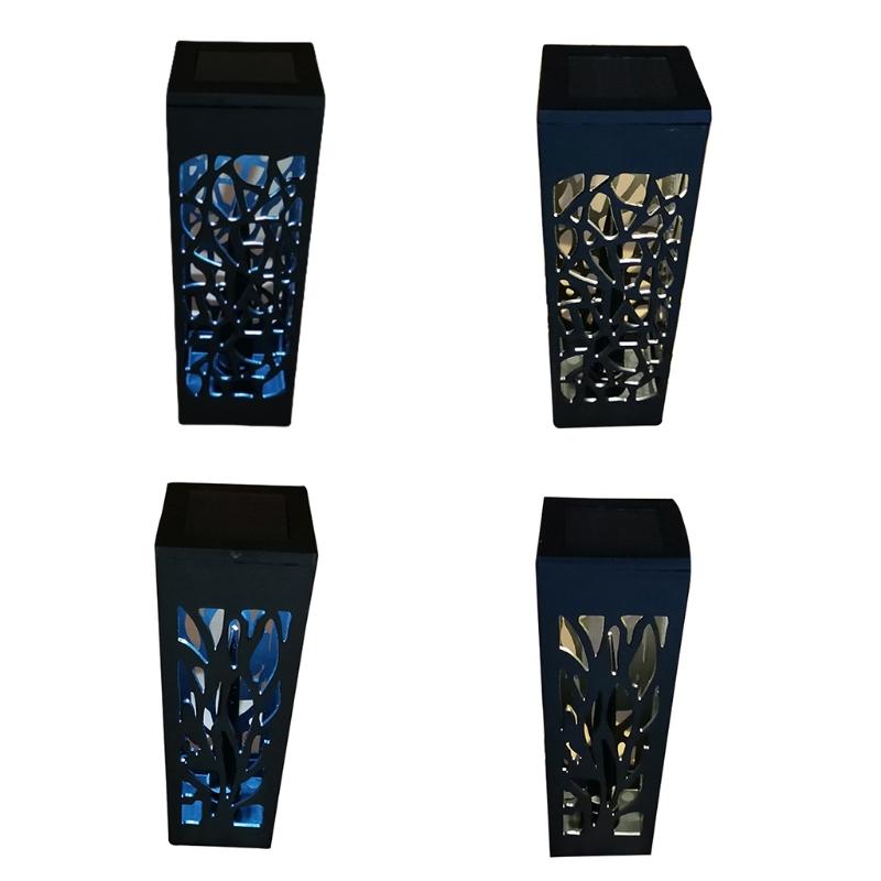 Hollow Led Solar Light Patterned Night Light Waterproof Outdoor Landscape & Garden Decorative Solar Pathway Light