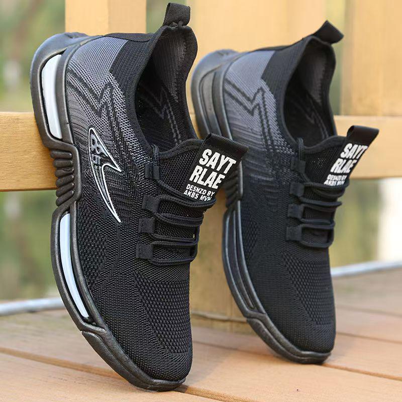 Men's Summer Mesh Slip-on Sneakers - Breathable Casual Shoes for Students