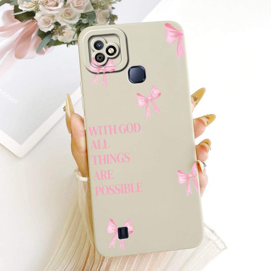 For Infinix Smart HD 2021 Case Cute Cartoon Cat Back Cover Candy Painted Soft Silicone Phone Shell For Infinix SmartHD 2021 Capa