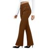 Dame Yoga Bukser Casual Bukser Slacks Med Lommer Høy Midje