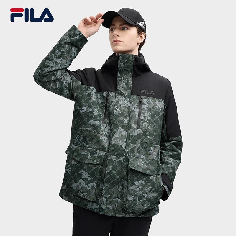 

FILA Jackson Yee Men s All-Over Print Hooded Two-Piece Set XL