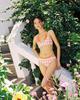Women's Sexy Halter Bikini & Skirt Set - Backless, Tie-Up, Three-Piece Swimwear for Hot Springs Resort