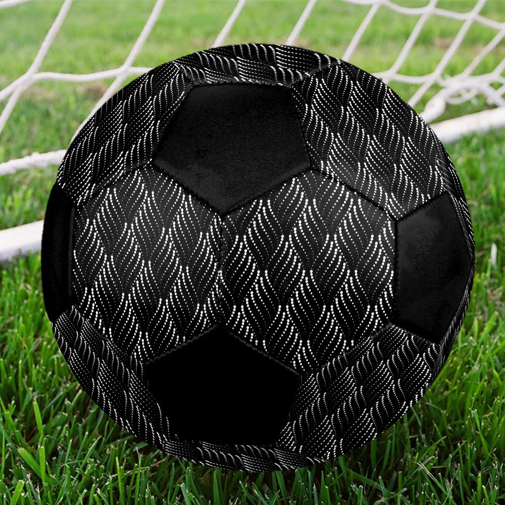 1pc Abstract Outdoor Sports Football, Size 5, Comfortable And Durable Feel,Gift yy83