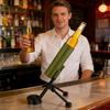 Bottle Opener Automatic Push Down Beer Bottle Opener Funny Tactical Cap Launcher
