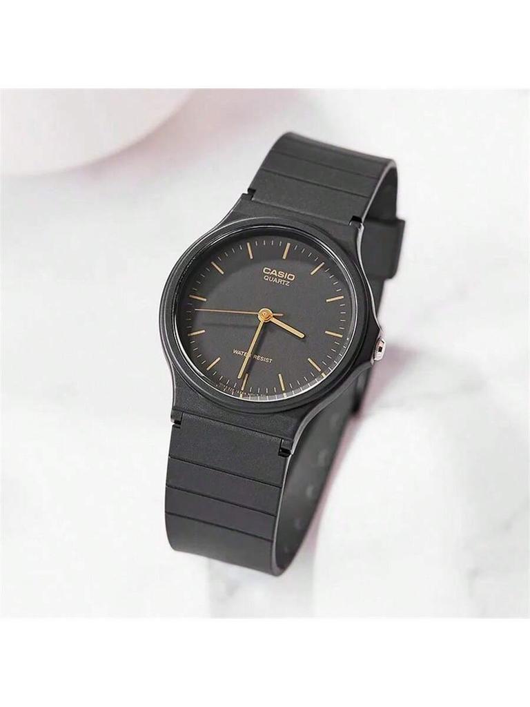 **CASIO YOUTH Series Classic Hot Model** - Simple, Fashionable - Waterproof Quartz Movement - Strap Japanese-Korean Women’s Watch Dial MQ-24-1E.