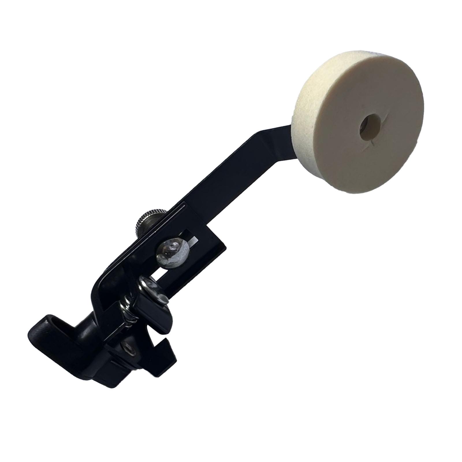 

Drum Damper Mute Metal Felt Drum Mute Tools External Clamp Tone Control Mute Drum Accessories Percussion Instrument Part