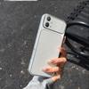 Electroplated Bumper Leather Case for Vivo Y75 5G Y55 Y30 Full Big Window Camera Protector Cover