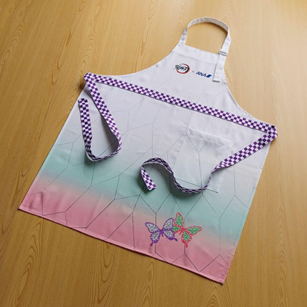 

[USED] Demon Slayer x ANA Original Cabin Attendant Replica Apron (Shinobu Kocho Version)