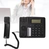 Home Desktop Corded Telephone LCD Display Hands Free Caller ID Alarm Clock Business Landline Telepho