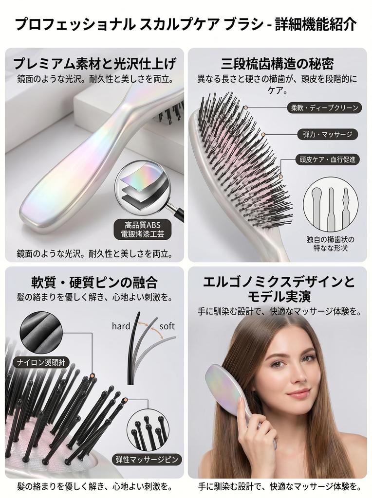 Hairbrush Comb for Washing Hair Latest Wet Dry Scalp Massage Hairbrush Relaxes Smooth Wet Dry Gift & [2026 Model, & Design] Scalp, Anti-Static, Hair,