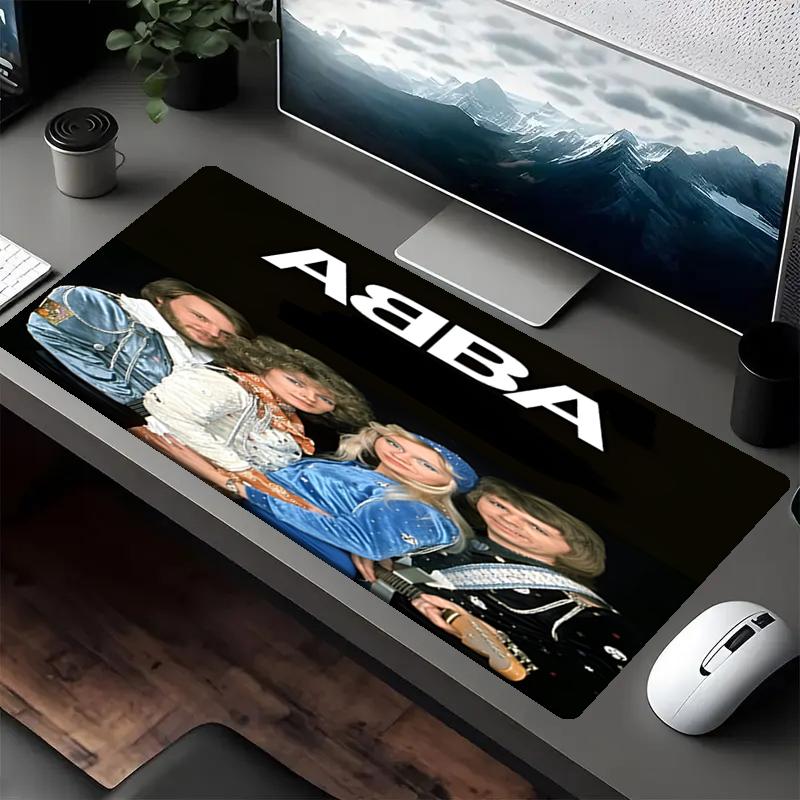 ABBA Theme Mouse Pad, Non Slip Rubber Base, Multifunctional Office & Home Decor, Perfect for Workspace Personalization.