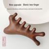 Sandalwood Monster Comb: Multifunctional Scalp Massager & Gua Sha Therapy Tool