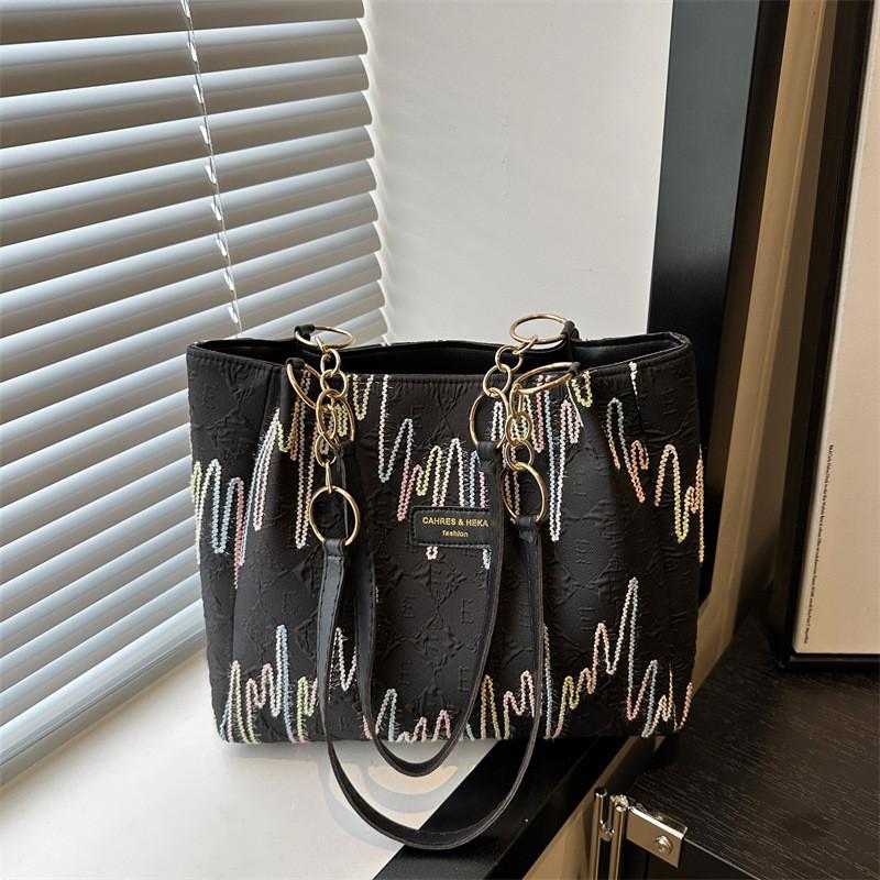 Fashionable Multi-color Pu Tote Bag For Girls Ideal For Daily Use And School