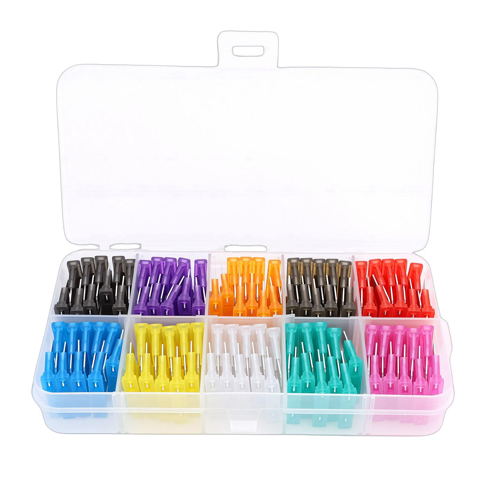 100pcs Car Fuses Assortment Set Blade Fuses 2A 3A 5A 7.5A 10A 15A 20A 25A 30A 35A Automotive Fuses 100pcs Fuses