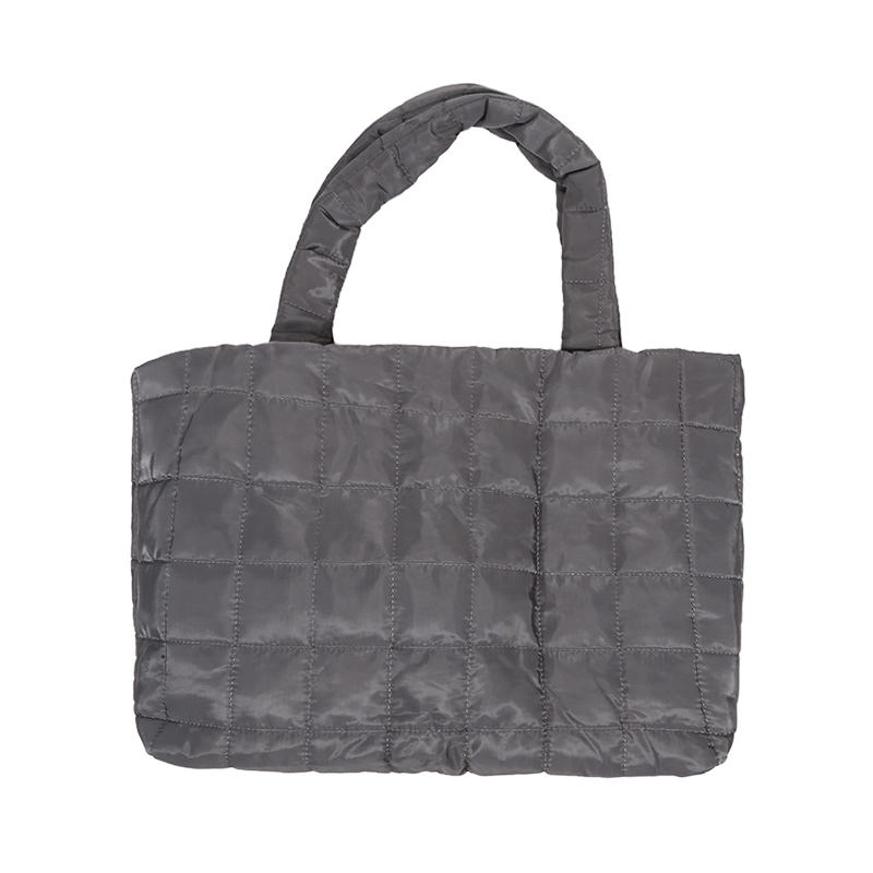 1 Pc Minimalist Quilted Puffy Tote Bag, Large Capacity Crossbody Bag, Trendy Padded Shoulder Bag For Women For Daily Commute