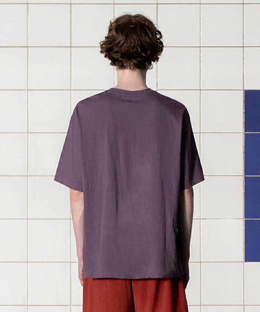 UNALLOYED Tie-Dye Star Logo T-Shirt / Purple