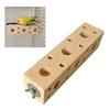 Birdcage Accessories Budgies Chewable Toy Wooden Block Birds Perch Biting Toy
