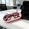 Pink Glasses Holder 3D Printed Desktop Storage Box Cute Eyeglasses Stand  Home Storage