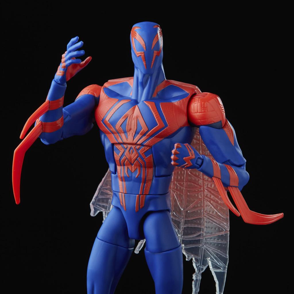 Hasbro Marvel Legends Series Across the 2099 Kolekcjonerska Figurka Akcji z 2 Akcesoriami Autentyczny Spider-Man Spider-Verse (Część 1) Człowiek Pająk