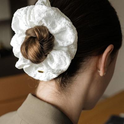 HAS HON005 Lace Jacquard Scrunchie