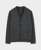 Brooks Brothers Wool Cardigan (Charcoal) (Bbwcmbf405)