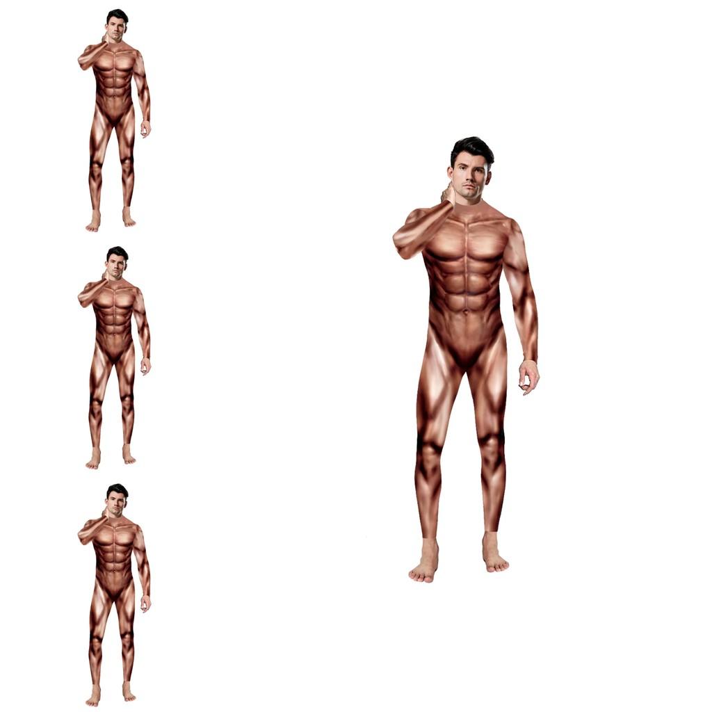 Euro Fantasy Mens Bodybuilding Costume With Polyester Spandex For Dance Shows