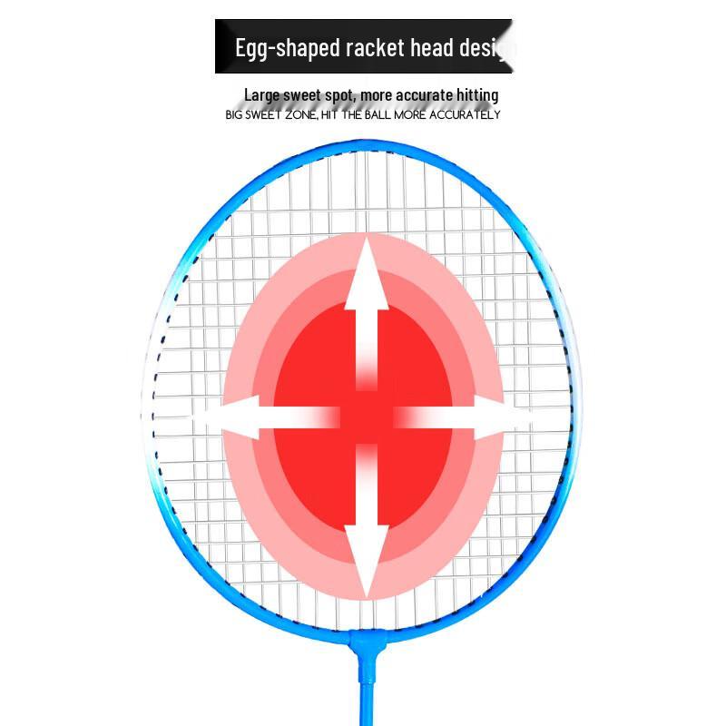 WEZHO Practice Badminton Racket Set
