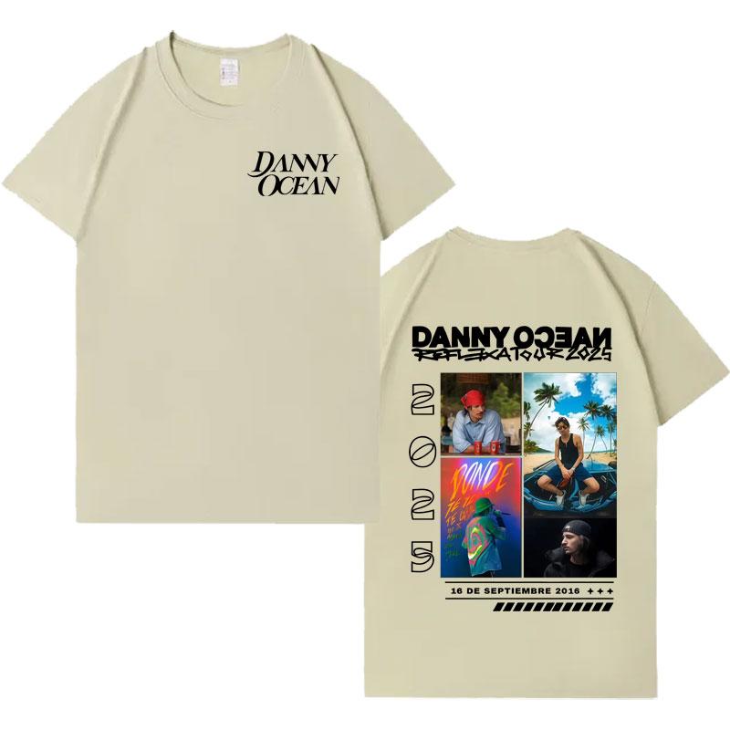 Rapper Danny Ocean Album Merch Tshirt Mens Fashion High Quality Casual Clothes Oversized Aesthetic Cozy Short Sleeve Teenagers