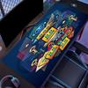 Geometry Dash Print Mouse Pad, for Keyboard Pad Laptop PC Mat for Office Home Use, Desk Decor, Perfect Birthday Gift for Gamers