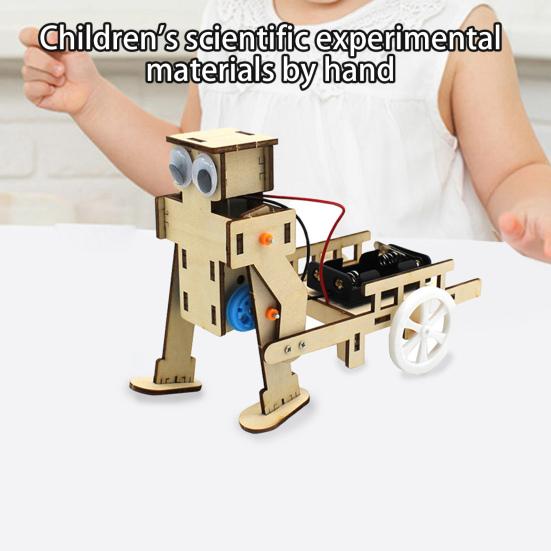 

1 компл. обучающие демонстрационные игрушки, навыки познания, повышение концентрации, логическое мышление, сделай сам, робот, тянущий автомобиль, детские физические игрушки, детские игрушки