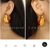 French Minimalist C-Shaped Crescent Earrings - Versatile, High-End Design for Women