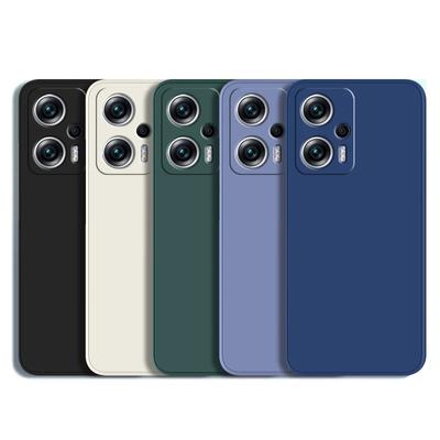 Oryginalne etui na telefon z płynnego silikonu dla Xiaomi Poco F5 F 5 PocoF5 F5 Ochronne Miękkie etui TPU Tylna osłona dla Poco F5