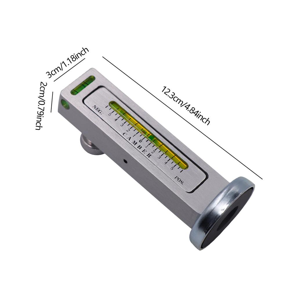 Gauge Tool Castor Wheel Gauge,Accurate Adjustment Practical,Caster Alignment Camber Alignment Tools for Tire Repair
