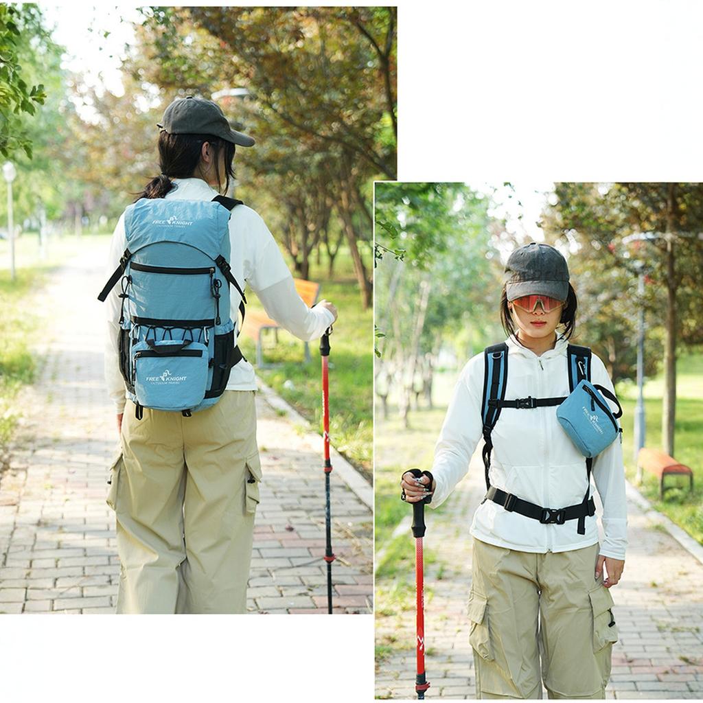 Plecak wspinaczkowy 30L z małą torbą Outdoor Podróże Wędrówki Trekking Camping Torby Duży Alpinizm Sportowy Bagaż Plecak