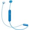 Sony Wireless Earphones WI-C300: Bluetooth Compatible, Up To 8 Hours of Continuous Playback, with Microphone, 2018 Model, Blue WI-C300 L
