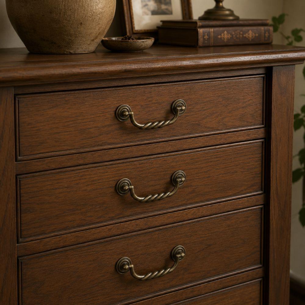 Elegant Drawer Pulls Easy Install Furniture Handles Vintage Style Cabinet Knobs Dresser