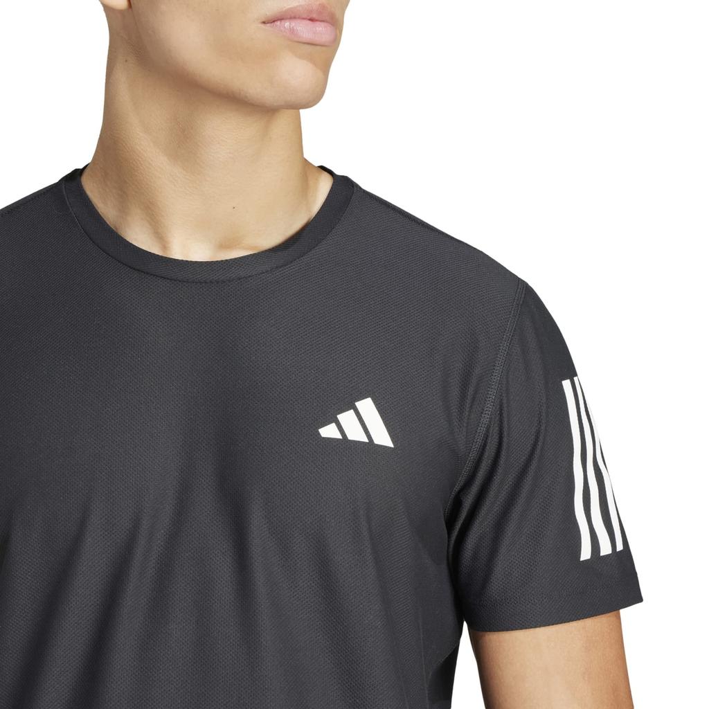 Men's Adidas OWN THE RUN T-shirt Black IN1500 Size XS