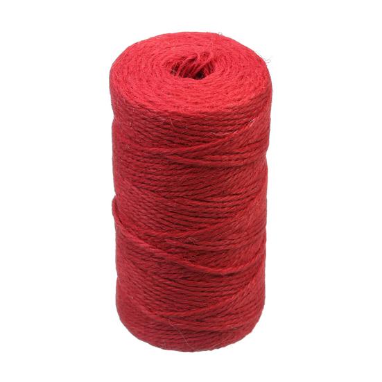 Yousheng 100M/Rola 2MM Sfoară de Iută 3 Straturi Naturală Tăiabilă Ambalare Cadouri Ambalare Proiect Artizanal DIY Decor Etichetă Agățată Frânghie de Cânepă