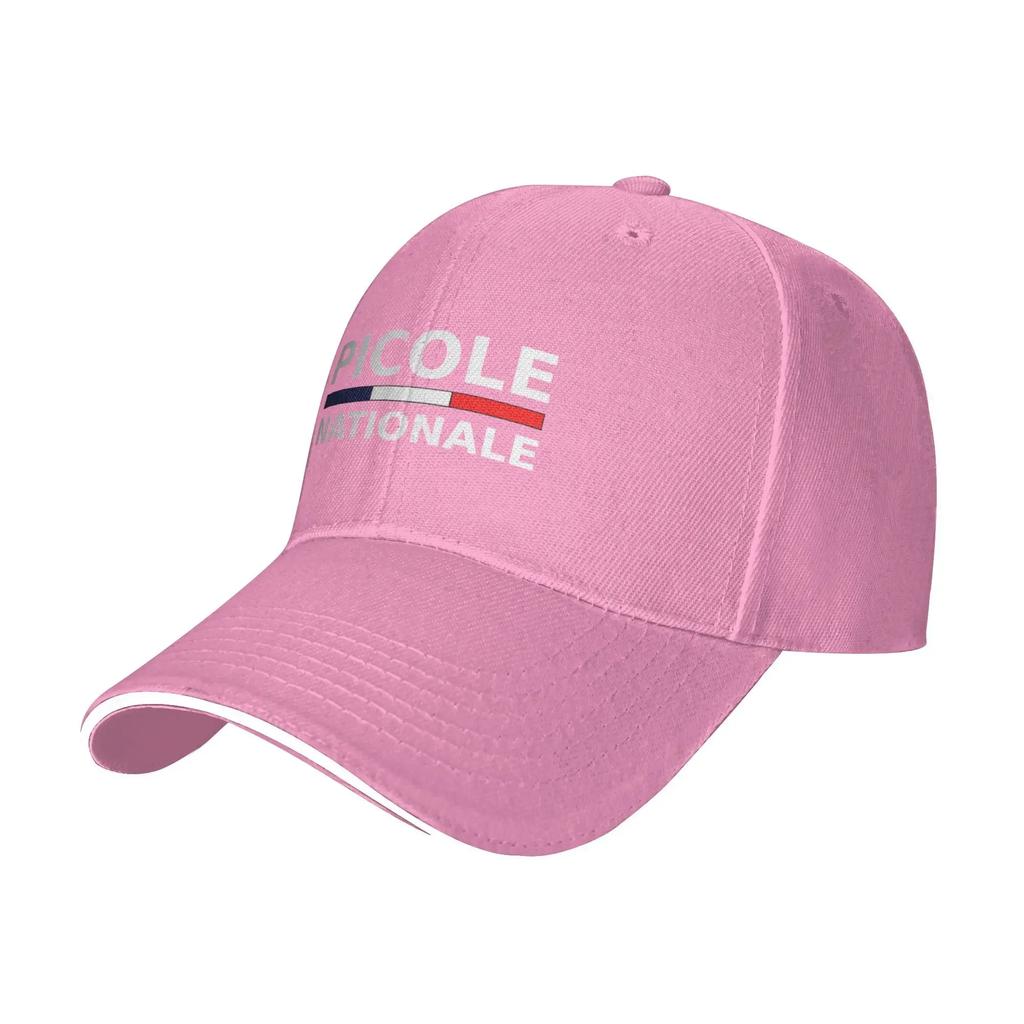 Casquettes de Baseball pour Dames Unisexes Drapeau National Picole Blanc Unisexes Unisexes Casquettes de Plage Type Dad Snapback